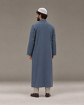Garam Klasik Kesim Erkek Namaz Cübbesi – Gri